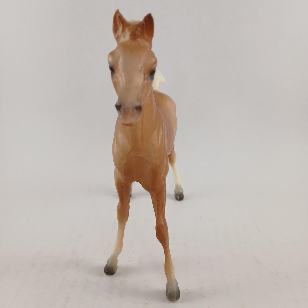 Vintage Breyer Horse #6 Charity Matte DARK Palomino Family Arabian Foal 1970s - Picture 3 of 11